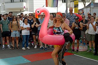 Bademodenschau Motzstraßenfest 2023
